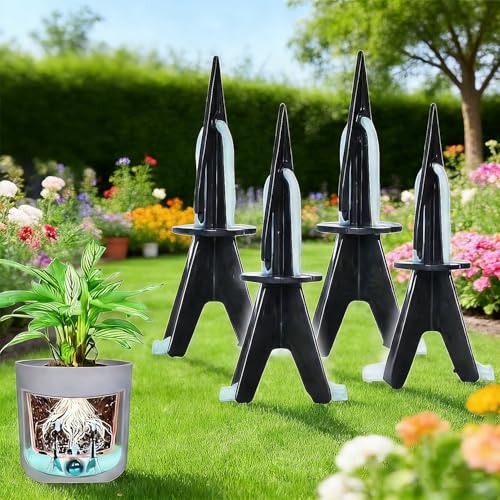 50Sets Self Watering Spikes Automatic Plant Waterer Irrigation System Adjustable Indoor Outdoor Garden Devices Drip Feeder Tool - view 6