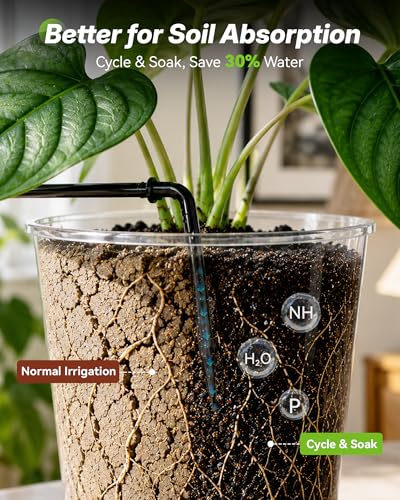 WiFi Automatic Plant Waterer Indoor, Drip Irrigation System Kits - view 5