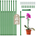16 Pack 12 & 16 Inch Plant Support Stakes for Indoor & Garden