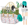 Garden Tool Set with Bag and Gloves