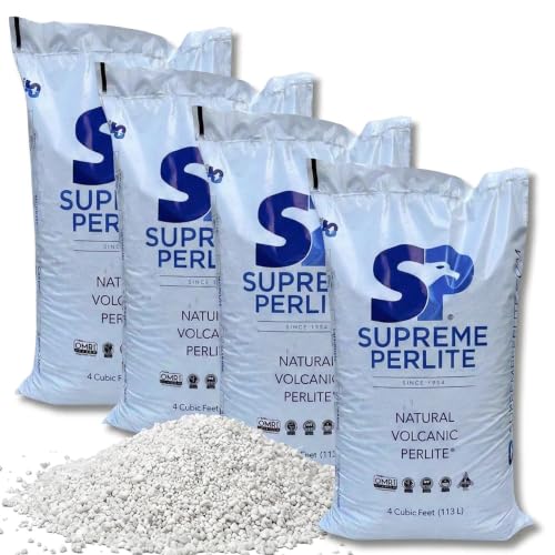 Supreme Coarse Horticultural Soil Amendment, 4 Cu Ft Bag, 4-Pack