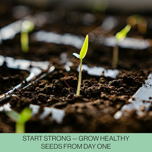 Seed Starter Trays, 144 Cells (24 Trays - 6 Cells Per Tray) + Plant Stakes - view 3