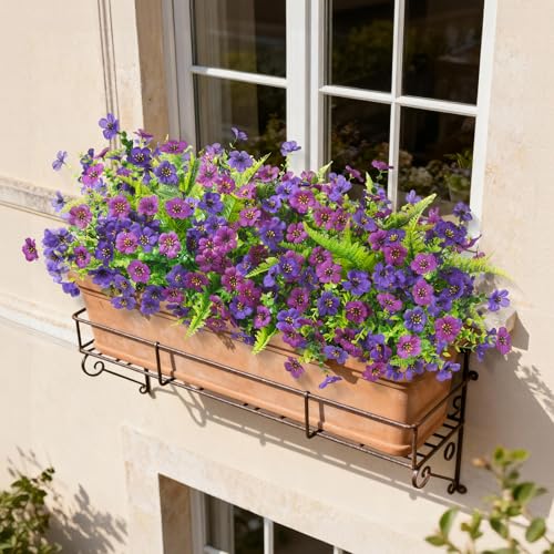 Artificial Fake Flowers Plants for Outdoors Silk Spring Home Decor - view 6