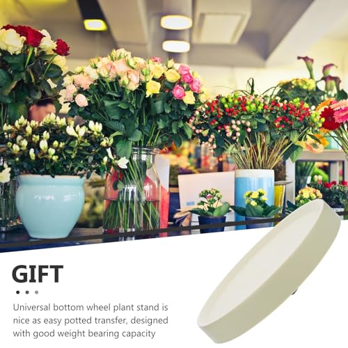 Plastic Plant Pot Base Stand with Wheels, Water Storage and Mobility - view 7