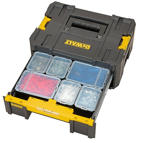 DWST1-70705 T-Stak III Tool Storage Box with Drawer, Yellow/Black, 17.6 cm*44.0 cm*31.4 cm - view 6