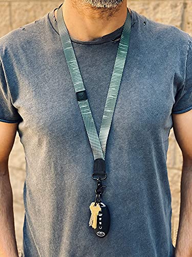Lanyard for Keys Neck Lanyard Key Chain Holder for Men and Women - Cool Neck Lanyards for Keys, Wallets and ID Badge Holders | Camo - view 7