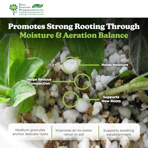 PVP Industries Organic Coarse Perlite for Planting and Garden Soil, 120 Qt - view 4