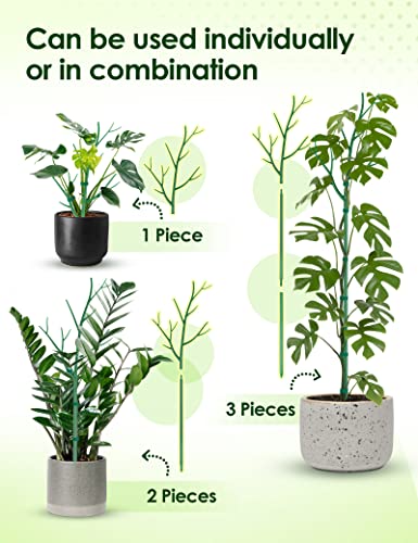 39.5" Comprehensive Plant Support Stake Set of 6 - Durable - view 2