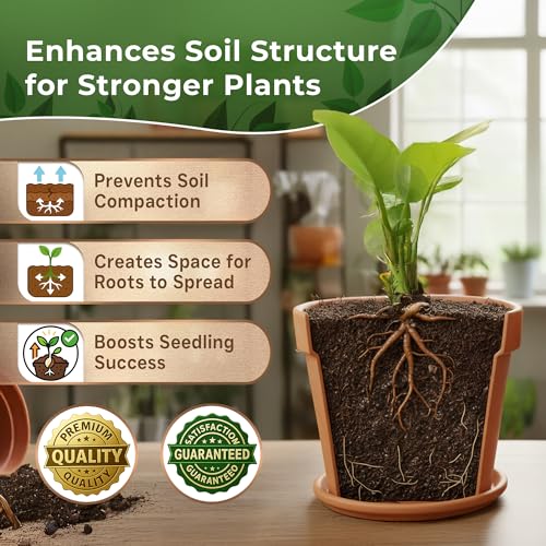Professional Organic Peat Moss Potting Soil 2.2 Qt for Garden Plants - view 5