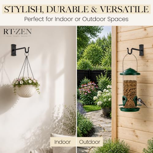 Plant Hangers Outdoor or Indoor Heavy Duty Wall Bracket Hooks - view 4