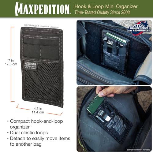 Gear Hook and Loop Mini Organizer - view 4