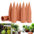 Plant Watering Stakes, 8pcs Terracotta Self Watering Spikes Plant Watering Devices for Wine Bottles Vacation Automatic Plant Waterers for Indoor & Outdoor Plants