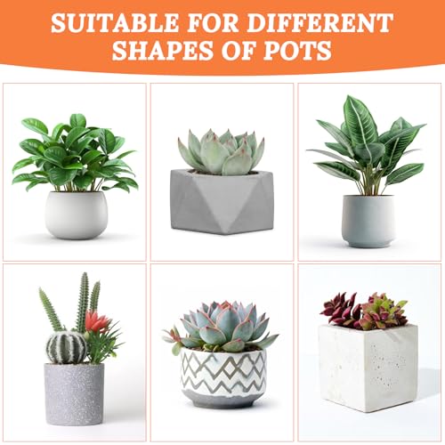 10pcs Plant Mesh,11.8x7.8 Inch Reusable Mesh for Plants,Terrarium Mesh for Drainage Soil Leakage Prevention, Indoor & Outdoor Potted Plants - view 3