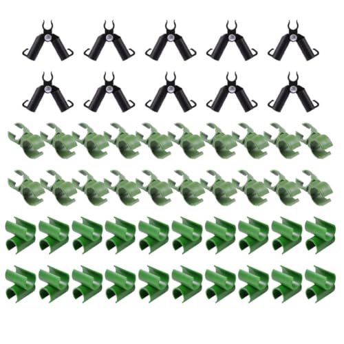 50pcs Plant Trellis Clips Plastic Connector Buckles