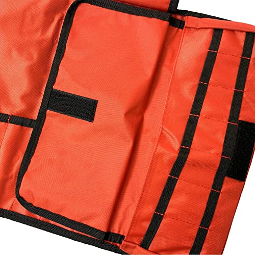 SK11 Roll Bag, S, 13.8 x 11.0 inches (350 x 280 mm), Tool Storage, Black/Red - view 4