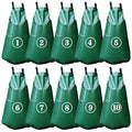 10 PCS 20 Gallon Tree Watering Bags Reusable Heavy Duty Slow Release Tree Irrigation System for Trees, Premium PVC Tree Drip Irrigation Bags