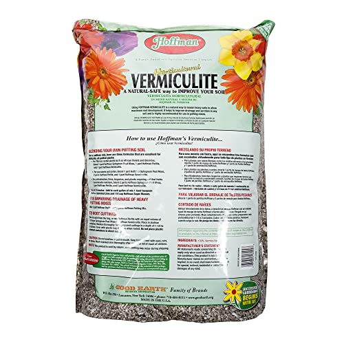 Horticultural Vermiculite Lightweight Garden Soil Conditioner for Aeration and Moisture Retention, 18qt, 2 Pack - view 2