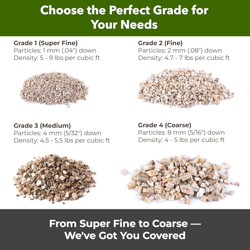 Organic Coarse Vermiculite for Indoor Gardening Plants and Mushrooms – Enhances Soil Aeration, Seed Germination, Rooting Cuttings – Small Packages and Bulk (Vermiculite Grade 4 – Coarse, 30 quarts) - view 4