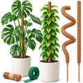30" Moss Pole Monstera Plant Support, Plant Stakes for Indoor Plants