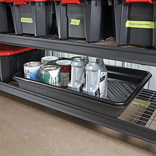 Oil Drain Drip Pan for Garage - Rim to Rim Dimensions 40.25" x 28.25" x 5" Oil Drip Pan - Interior Bottom Dimensions 36" L x 24" W - PM50096 - view 5