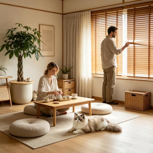 Plant Pot Cover Interlocking Waterproof Cat Proof Wooden Guard - view 2