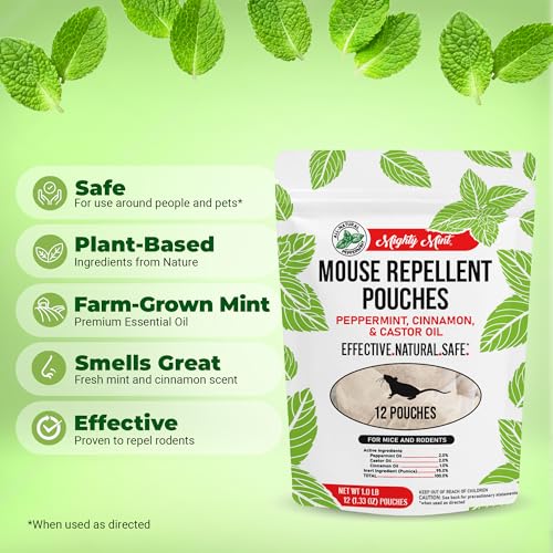 Mouse Repellent Pouches & Rodent Repellent Gallon Bundle - view 6