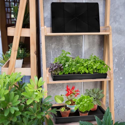 6 Pack Nursery Potting Trays with No Drain Holes - view 6