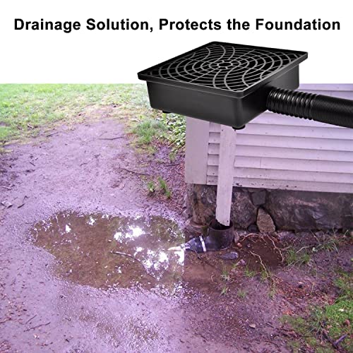 Low Profile Downspout Catch Basin Gutter Downspout Extensions - view 3