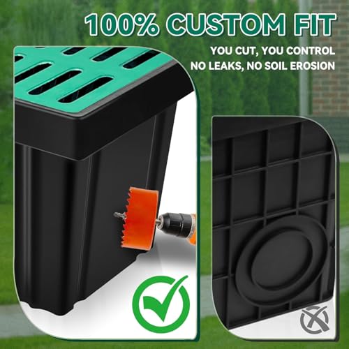 25.6"x17.7"x15.7" FRP Catch Basin with Composite Grate and Debris Basket - view 4