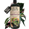 Organic Liquid Indoor Plant Food, Houseplant, Tropical & All-Purpose Indoor Plant Fertilizer, Organic Liquid Fertilizer 5-5-5 with Sea Kelp, 8oz Treats 50 Gallons