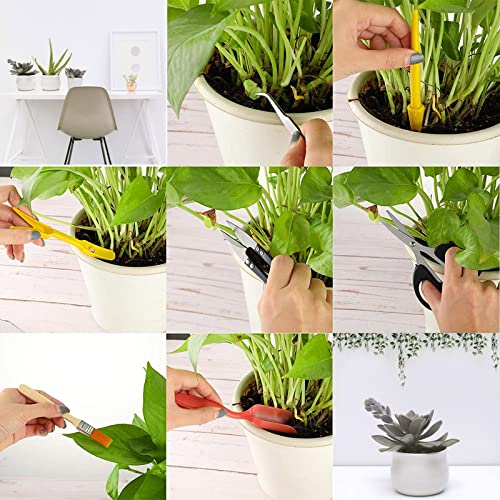RoseFlower12 Pcs Mini Gardening Tools Set, Plants Care Tools Kit, Bonsai Mini Hand Transplanting Succulent Tools, Indoor Terrarium Tool Accessories, Garden Plant Care Tool Kit, Gardening Accessories - view 3