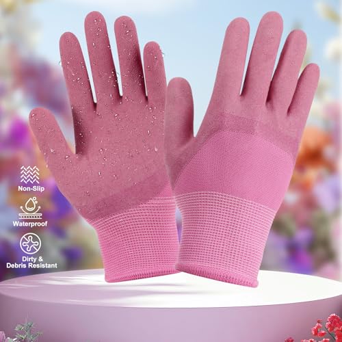 Gardening Tools Set, 10PCS Gardening Gifts for Women, Pink - view 5