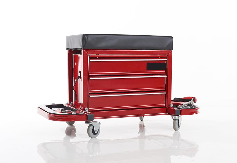 Rolling Toolbox Stool - view 6