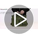 14Inch Garden Tote Bag, 900D Standable, Dark green - view 7