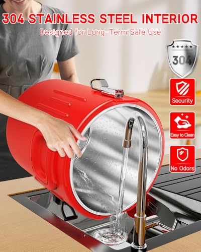 Insulated Beverage Dispenser 3.5 Gallon, Hot Drink Dispenser with Spout,13L - view 5