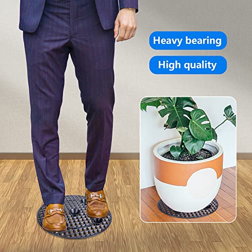 4 Pcs Plant Level Pot Elevator, 12 Inch Plant Stands, Plant Pot Saucer - view 4