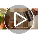 Small Watering Can, 12oz (350ml) Stainless Steel Indoor Watering Can with Long Spout, Mini Watering Can for Houseplants, Desk & Home Plants - view 7