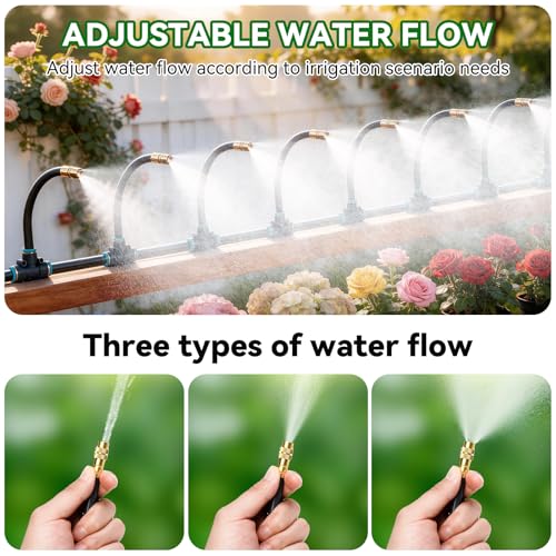 360°Adjustable Drip Irrigation System,100FT irrigation system for garden - view 3