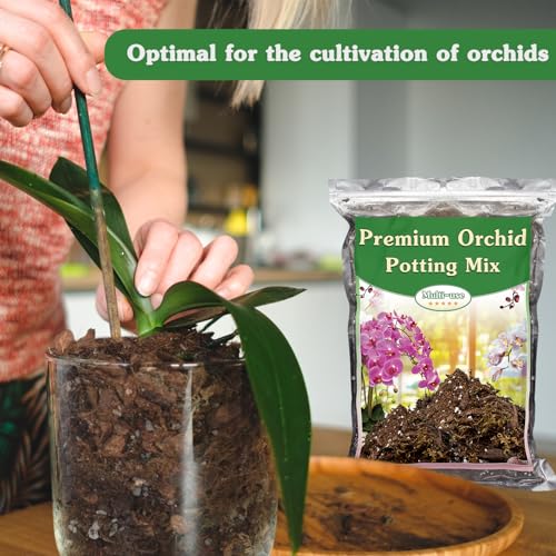 Orchid Potting Mix, 1 Quart Premium Orchid Bark Mix for Orchid Repotting - view 6
