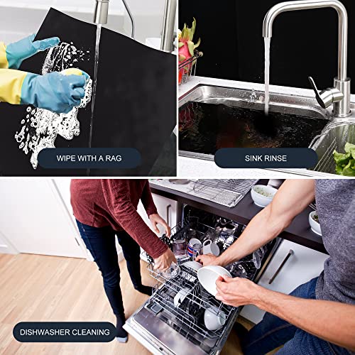 Oven Liners for Bottom of Oven, 2 Pack, 15.74 x 23.62 in - view 7