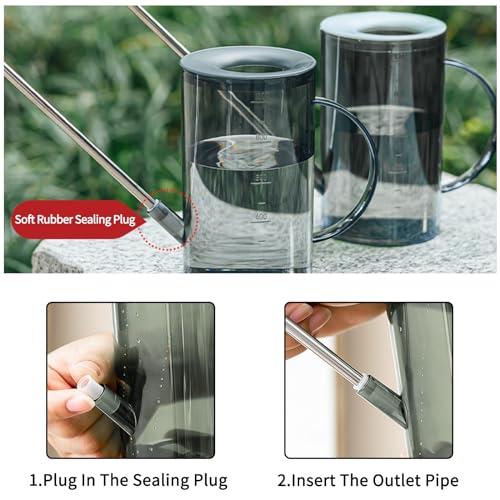 Watering Can for Indoor Plants with Long Spout, Plant Watering Can - view 6