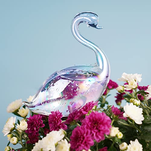 Glass Plant Self Watering Bulbs 3-Pack Iridescent Pearl - view 4