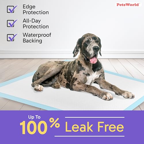 Giant Dog Potty Pads, Odor-Eliminating, 36" x 36", Ultra Absorbent 5-Layer Leak-Proof Training Pads for Dogs & Cats (36x36, 400 Count) - view 3