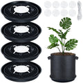 4 Pack 14 Inch Self-Watering Fabric Pot Base