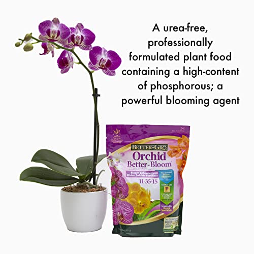Orchid Better-Bloom Fertilizer, 11-35-15 | Urea-Free | Water Soluble | For Orchids | Promotes Blooms - view 2