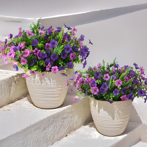 Artificial Fake Flowers Plants for Outdoors Silk Spring Home Decor - view 3
