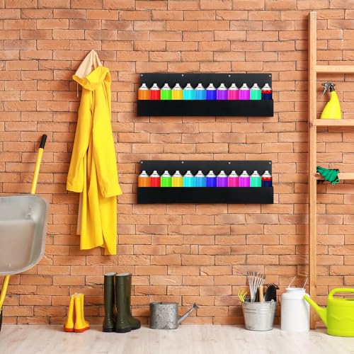 2 Pack Spray Can Holder Rack Organizer Wall Mount - view 5