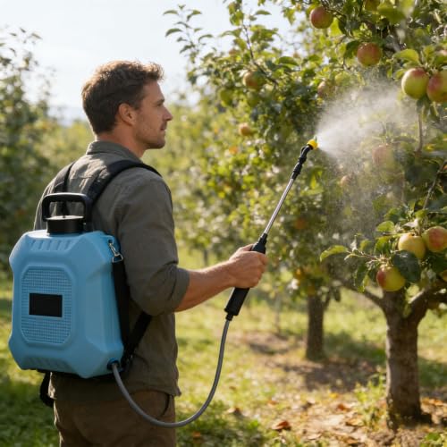 Battery Powered Gardening Bottle with Adjustable Nozzle, 5L - view 5