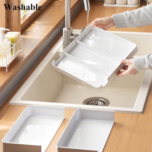 Shallow Desk Drawer Organizer, 1.73" Modular Expandable Tray - view 5