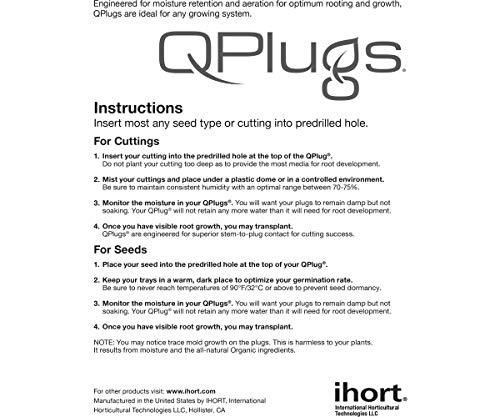 IHQPC100 Q Plug Cubes, Bag of 100, Brown - view 3
